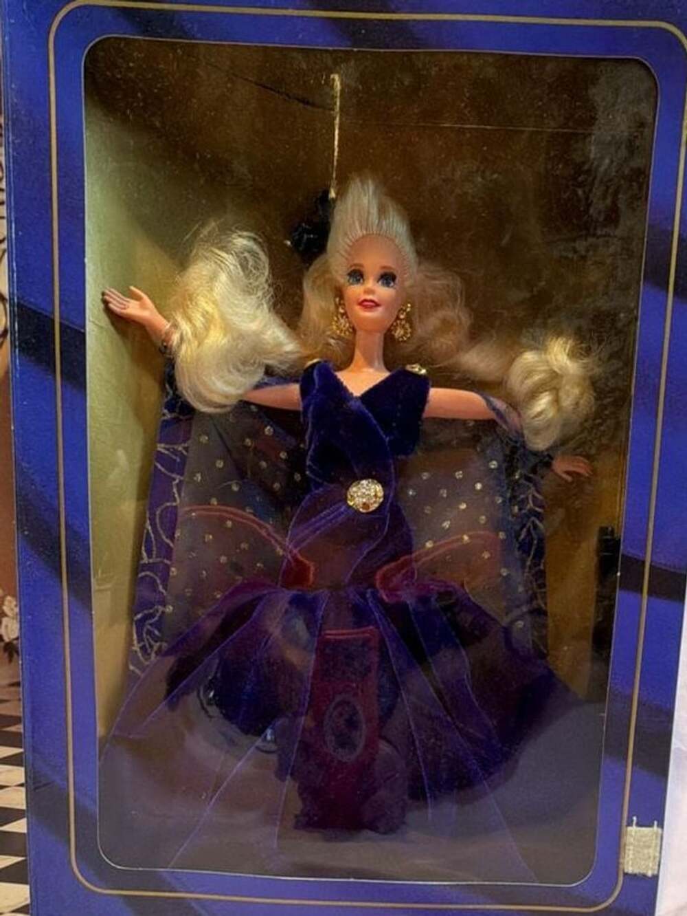 1995 Mattel Sapphire Dream Barbie Society Style Collection